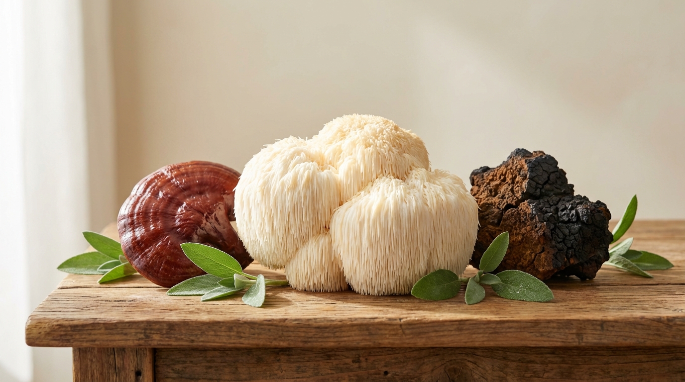 Champignons adaptogènes premium